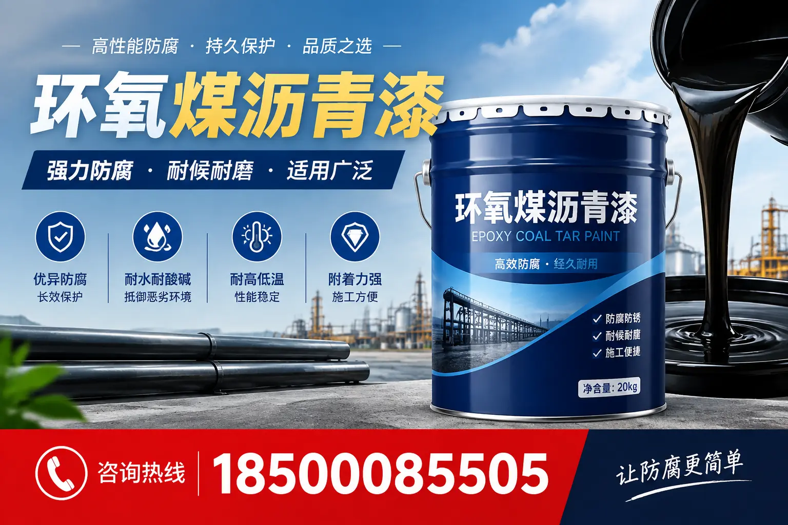 环氧煤沥青漆在不同气候条件下的表现分析，合肥适用性